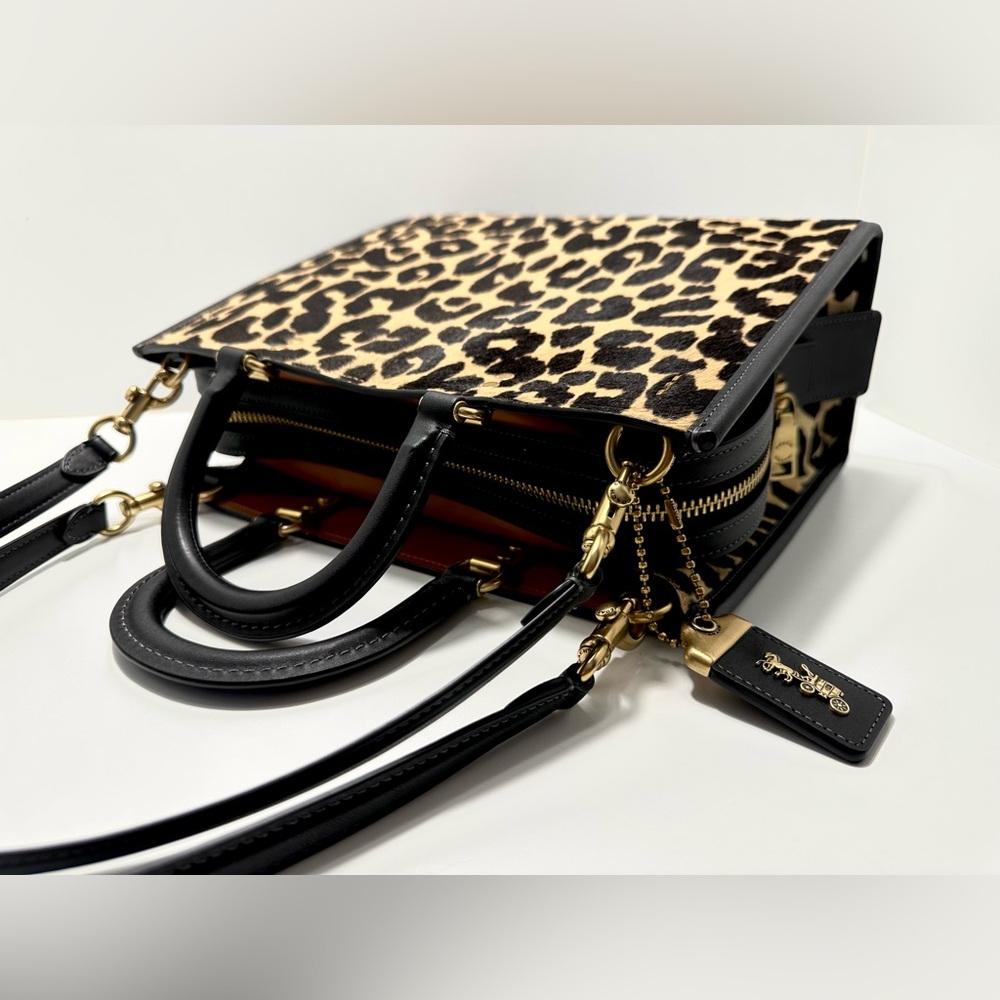 COACH 1941 Hair Calf Rogue 31 In Wild Beast Print - Picture 12 of 16